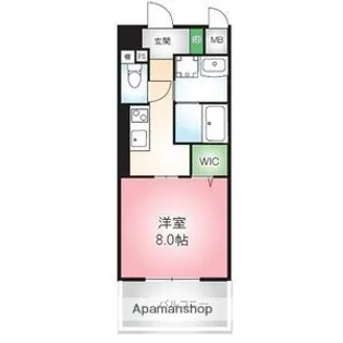 RISORA【6階】の間取り