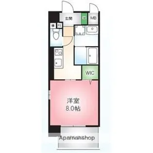 RISORA【6階】の間取り