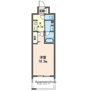 ザ・レジデンス桑名【7階】の間取り