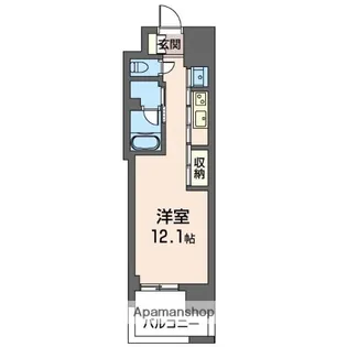 ザ・レジデンス桑名【8階】の間取り