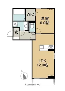 アルバグランデときわ【3階】の間取り