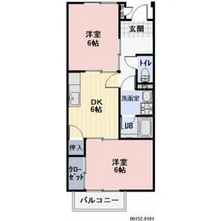 SURPLUS TWOピラカンサ【2階】の間取り