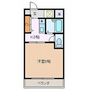 Kハウス【4階】の間取り