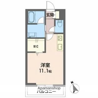 リオリエント芝田【2階】の間取り