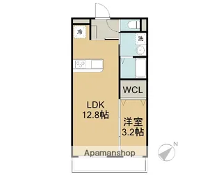 グッドスリー白須賀【2階】の間取り