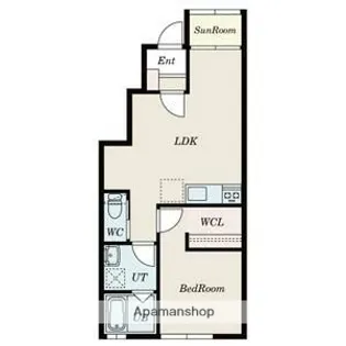 INABELL A棟【1階】の間取り