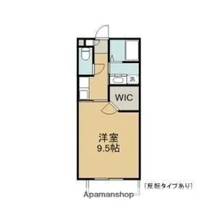 アルベールB棟【2階】の間取り