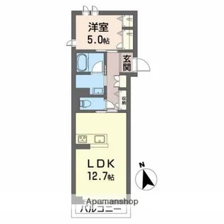 FONTE霞【2階】の間取り