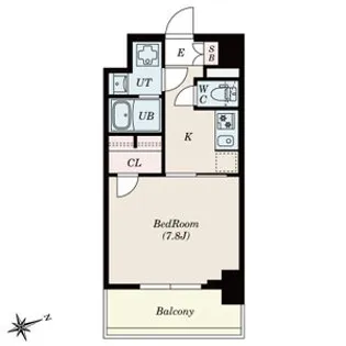 SーRESIDENCE四日市安島ALOGGIO(アロッジオ) F【10階】の間取り