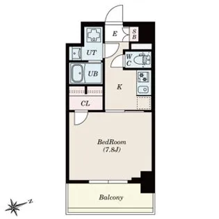 SーRESIDENCE四日市安島ALOGGIO【5階】の間取り