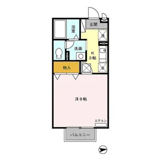 マ・メゾン大羽根【1階】の間取り