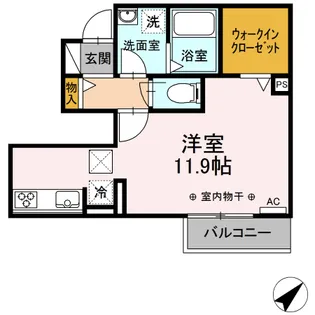 FORTE Ⅲ【1階】の間取り