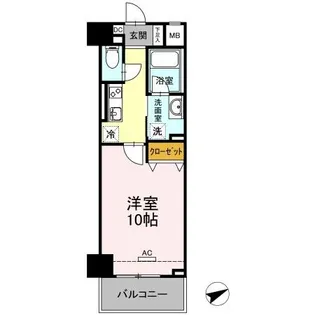 エトワール安島【1階】の間取り