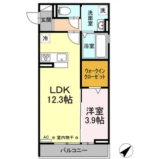 FORCE【2階】の間取り
