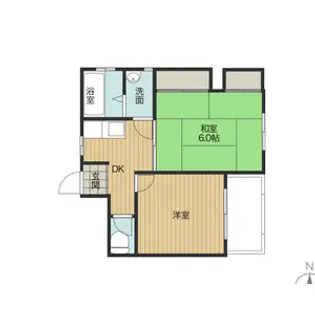 下田ビル【7階】の間取り