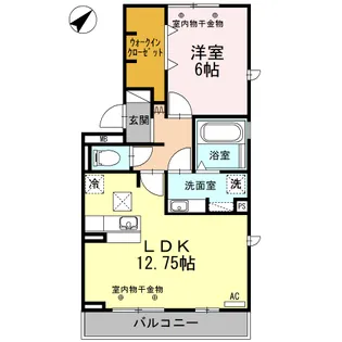 プランドールM【1階】の間取り