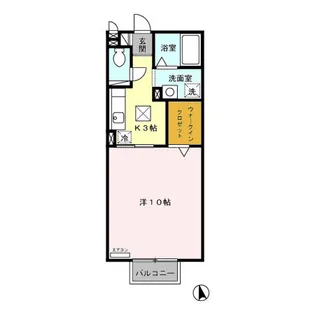 大和の里III【1階】の間取り