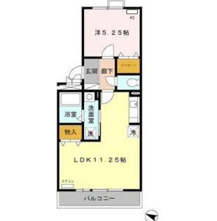 カーサコモダ天カ須賀【2階】の間取り
