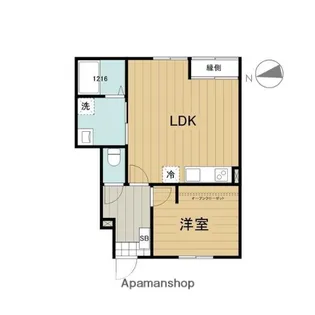 ベレッツァ四日市大矢知【1階】の間取り