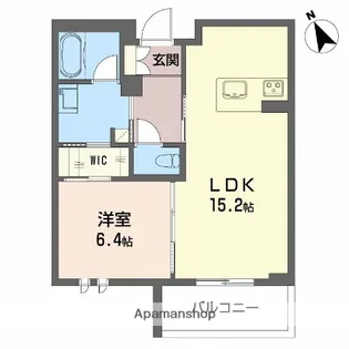 シャーメゾンサクラスクエア本郷【4階】の間取り