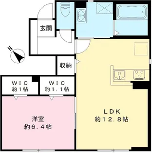 GRUNDY【101号室号室】の間取り