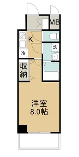 SーRESIDENCE四日市市堀木AMANTE(アマンテ)【12階】の間取り