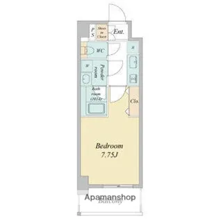 プレイズシード四日市【9階】の間取り