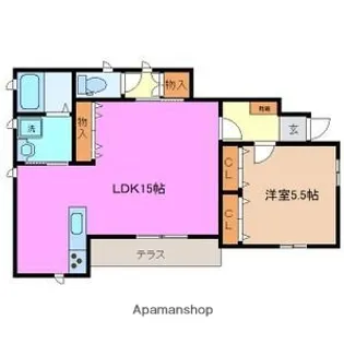 ファミーリアM【1階】の間取り
