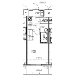 SーRESIDENCE四日市駅前COULEUR(クルール) キャ【12階】の間取り