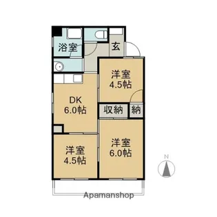 プレシャスビル【3階】の間取り