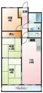 グランドメゾン四日市【207号室】の間取り