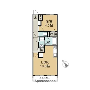 ELLE PARK【2階】の間取り