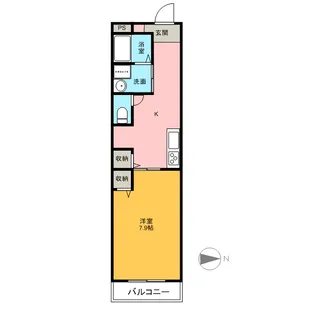 エーデル・モーデ【3階】の間取り