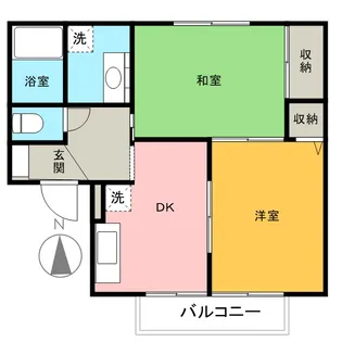 グレースハイム【2階】の間取り