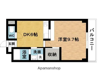 DIMORA PRIMAVERA(ディモーラプリマベーラ)【2階】の間取り