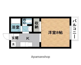 ボナール駒【2階】の間取り