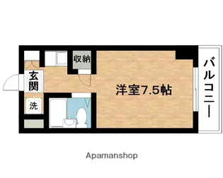 アップライト三田マンション【1階】の間取り