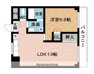 メルシー阿山【2階】の間取り