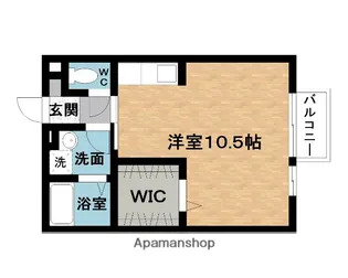 楽園B【2階】の間取り