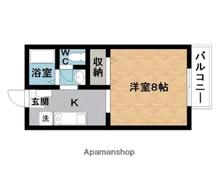 ハイツ・ドリームⅡ【1階】の間取り