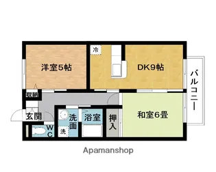 フォーティナインⅢ【1階】の間取り