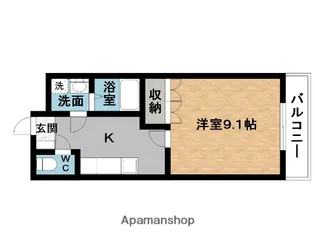 レバンテ【2階】の間取り