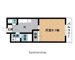 レバンテ【1階】の間取り