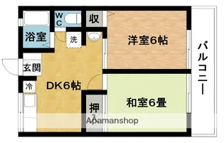 ハイムシノブ【2階】の間取り