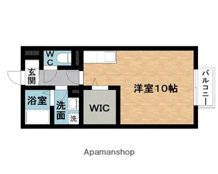エスポワールB【2階】の間取り