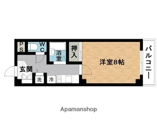 上野運送ビル【3階】の間取り