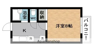 ラッシュイースト【2階】の間取り