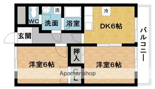 メゾン伊賀【3階】の間取り
