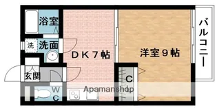 テスタ,エスポワールD【2階】の間取り