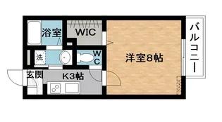 パラストYⅢ【2階】の間取り